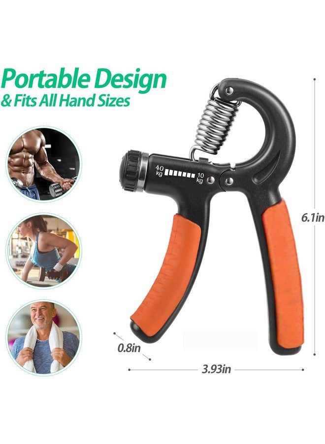 FIT FOCUS Premium (700ml) Fitfocus Shaker with Hand Exercise Gripper 10-60 kg Strenth for Hand & Forarms Exercise. (Orange) - Image 4