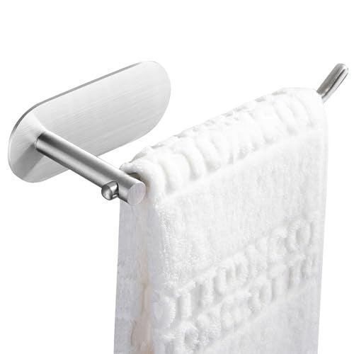 SUNTECH Hand Towel Holder/Towel Ring - Self Adhesive Towel Bar for Kitchen and Bathroom No Drilling - Image 1
