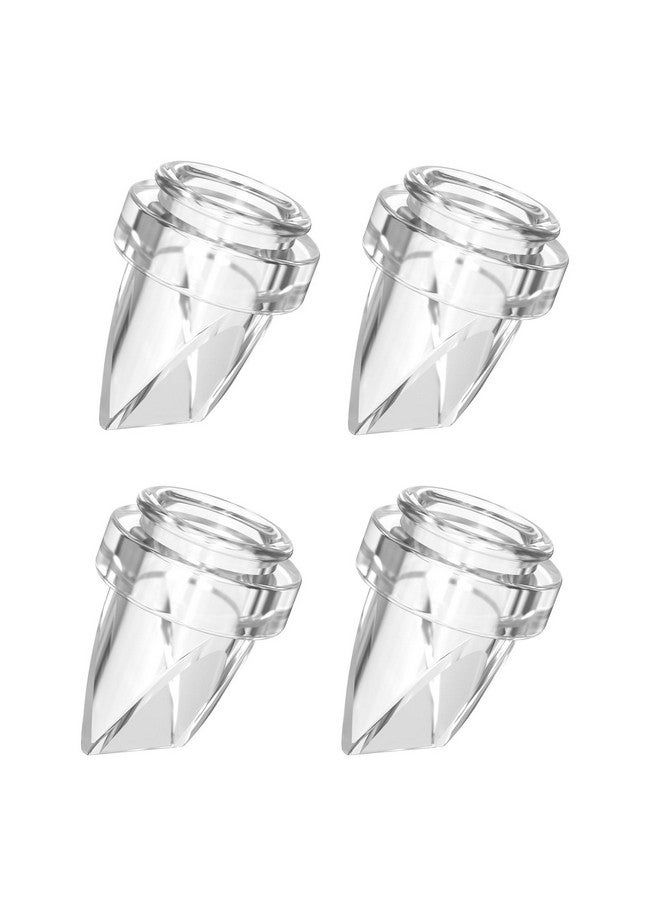 Coolle Breast Pump Parts Duckbill Valve Replacement Accessories Portable Compatible with MOMMED Mumgaroo MISSAA Bioby S18 S21 S23 Lansinoh NCVI Nuliie NICEGREEN Life S32 Eufy e10, 4 Pcs - Image 1