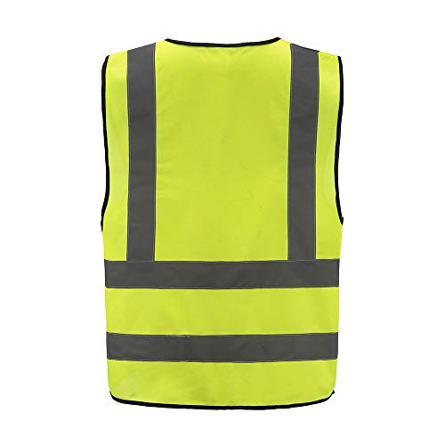 AYKRM safety vest (XS-8XL) (X-Large, Yellow) - Image 4