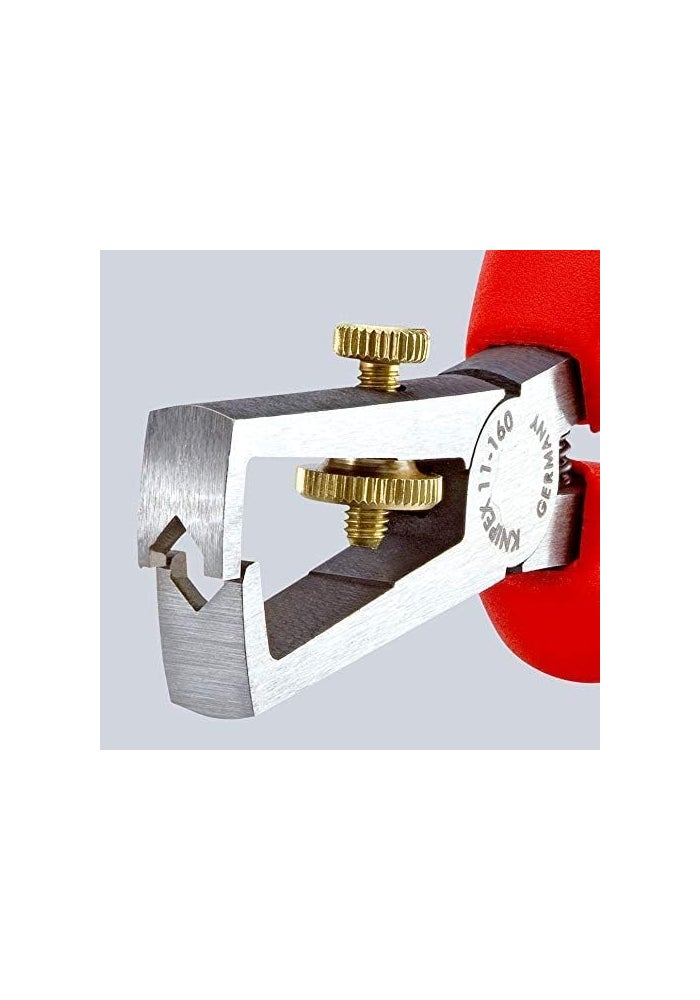 Knipex 11 02 160 Universal Insulation Stripper with Multi-Component Handle - 160mm - Image 5