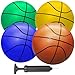 ABAJI Mini Basketballs 5 Toy Ball with Pump Needle Durable Material for Mini Hoop Toddlers Kids Teenagers for Pool Indoors Outdoors - Image 2