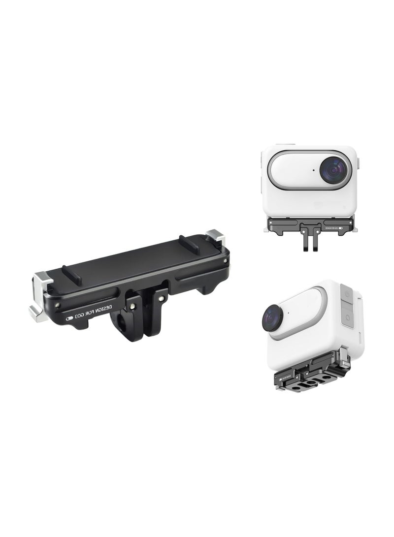 General Insta360 Go3 GO3S Camera Holder, Insta360 GO3 Magnetic Quick Release Holder Bracket Insta360 GO 3S Camera Holder Adapter Accessories  - Image 1
