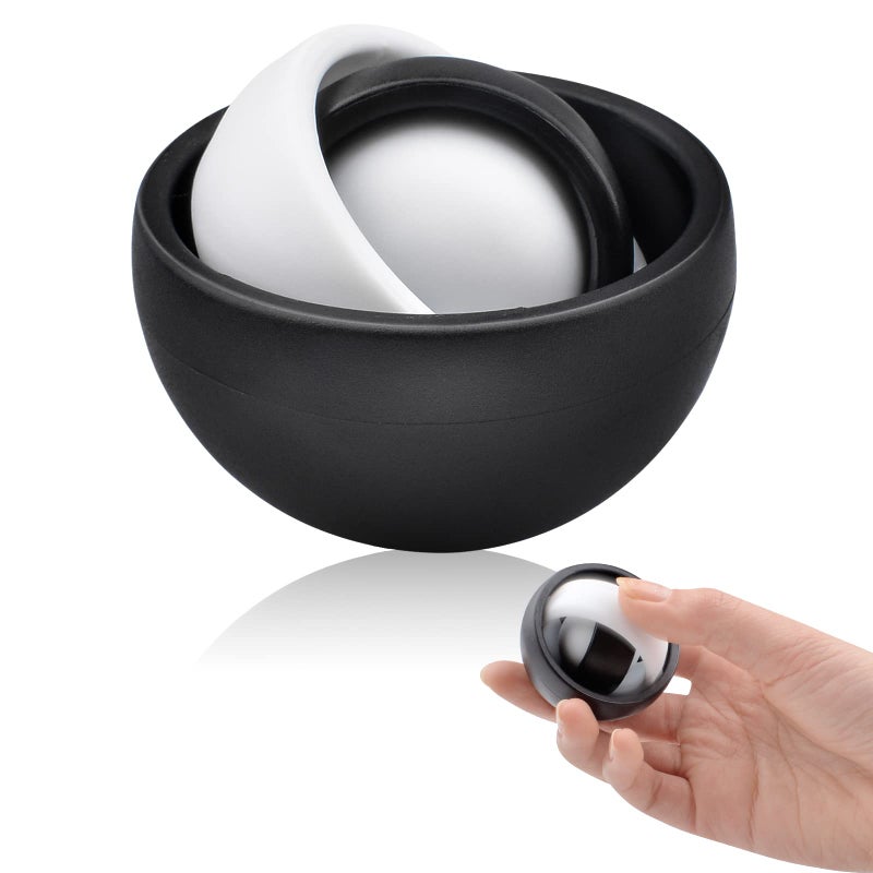 Yrissmiss Fidget Toy for Adults Sensory Toys for Teens Gift Ideas for Boys Girls Kids ADHD Autism Stress Relief Finger Toy Hand Fidget Spinner - Image 2