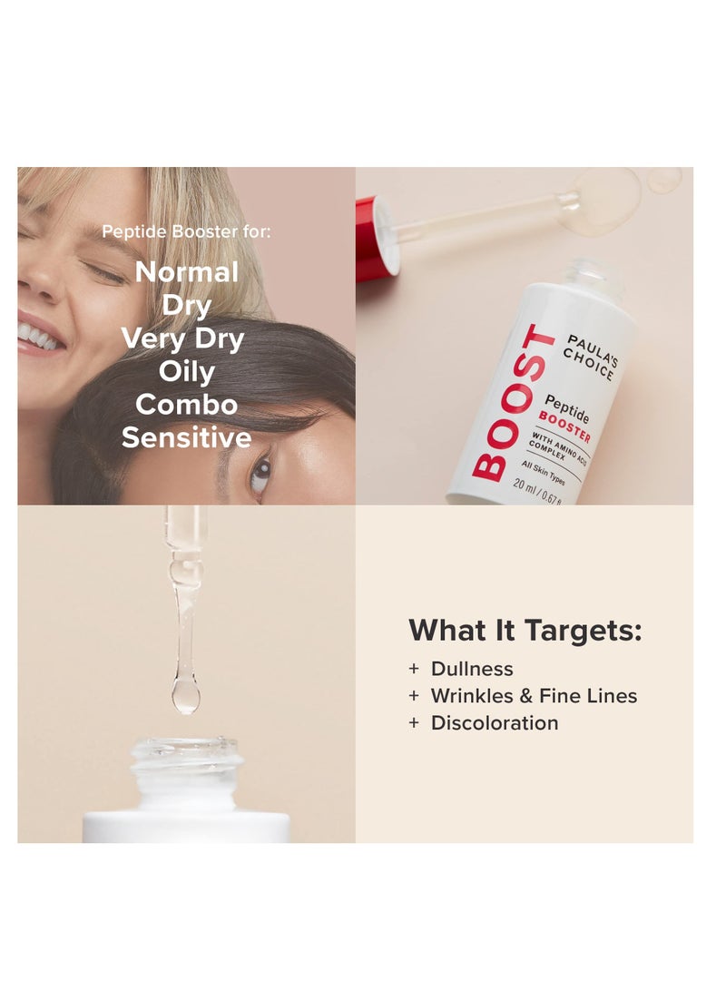 PAULA'S CHOICE Paula's Choice Peptide Booster Serum for Normal Dry or Dehydrated Aging Skin,Unisex,Regular - Image 3