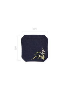 Y&D Chinese Style Cotton Linen Retro Water Absorbing Double Layer Thickened Cup Holder Fabric Embroidered Tea Cup Pad Fabric Art Cup Pad  - Image 2