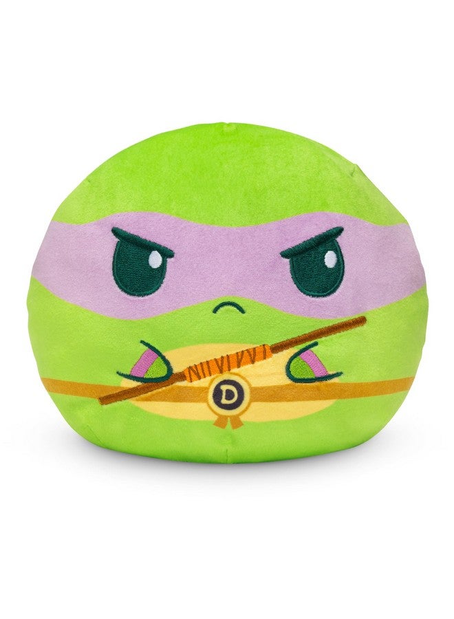 تيتيرتل دمية تي تيرتل المحشوة القابلة للعكس من سلاحف النينجا المراهقة المتحولة - دوناتيلو - حيوان محشو ناعم لطيف - Image 1