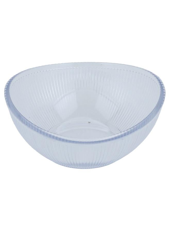 السيف  طبق تقديم بلاستيك 16×14×7 سم 550 مل شفاف - Image 2