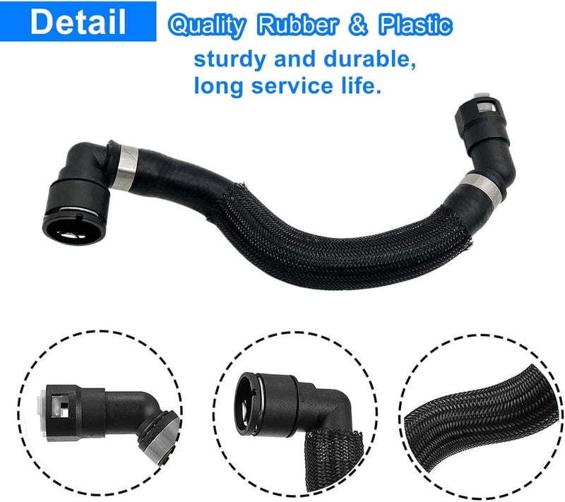 LDCRE HVAC Heater Hose Connector for Jeep and Chrysler - Image 4