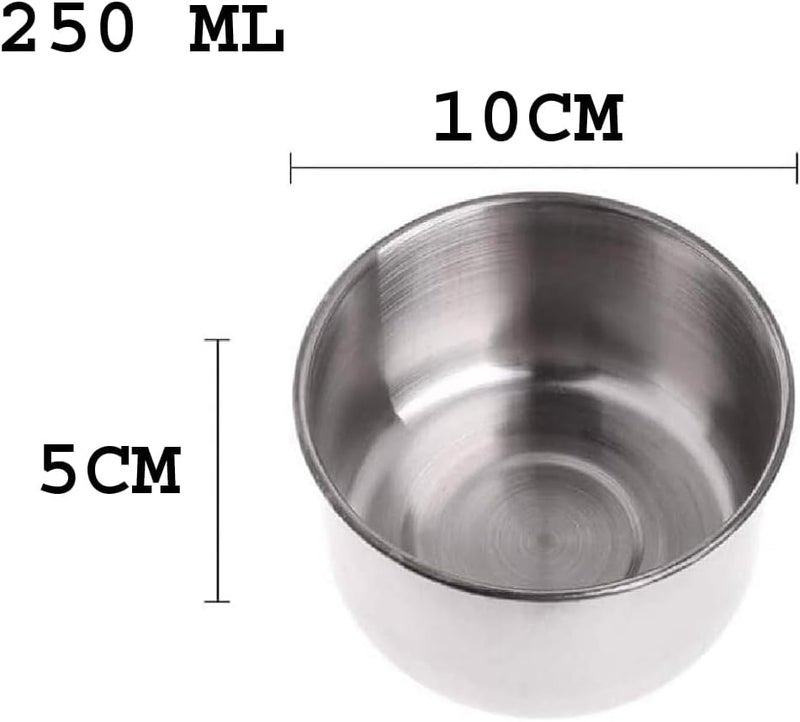 D&C PAWS Stainless Steel Bird Feeding Bowl with Hanger – 250ml Cups for Food and Water, Secure Cage Attachment for Birds, Includes Soft Nesting Material for Added Comfort (Pack of 2) - Image 5