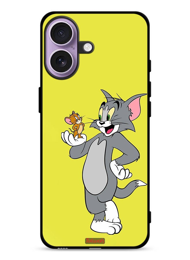 Tolwak Apple iPhone 17 Protective Case Cover Tom And Jerry - Image 1
