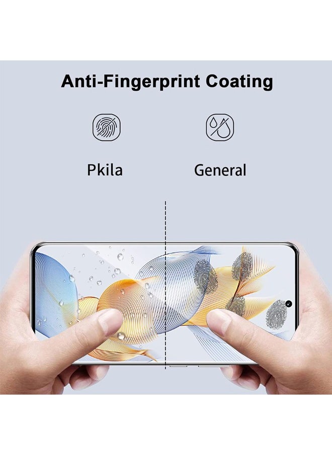 Generic - Honor 90 5G Screen Protector – Premium Edge to Edge Tempered Glass Protector, High Transparency, Delicate Touch, Anti-Explosion, Smooth Arc Edges, Easy Installation - Image 1