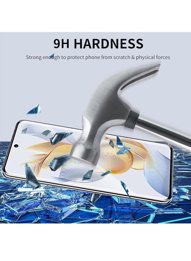 Generic - Honor 90 5G Screen Protector – Premium Edge to Edge Tempered Glass Protector, High Transparency, Delicate Touch, Anti-Explosion, Smooth Arc Edges, Easy Installation - Image 1