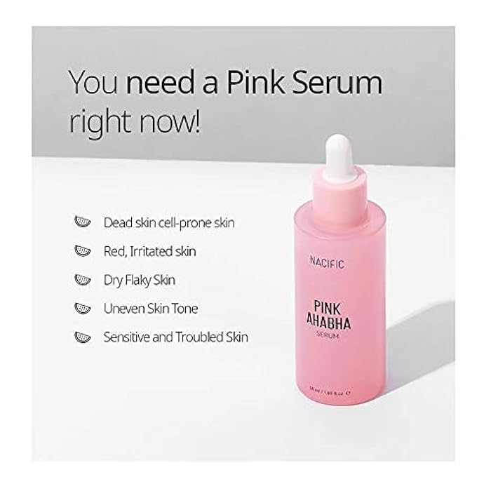 NACIFIC Pink AHA BHA Face Serum 50ml - Image 3