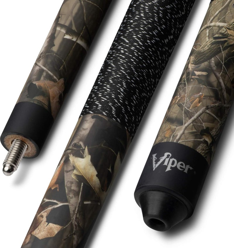 Viper Signature 57" 2-Piece Billiard/Pool Cue, Realtree Hardwoods HD Camo, 19 or 20-Ounce (Weight Will Vary) - Image 2