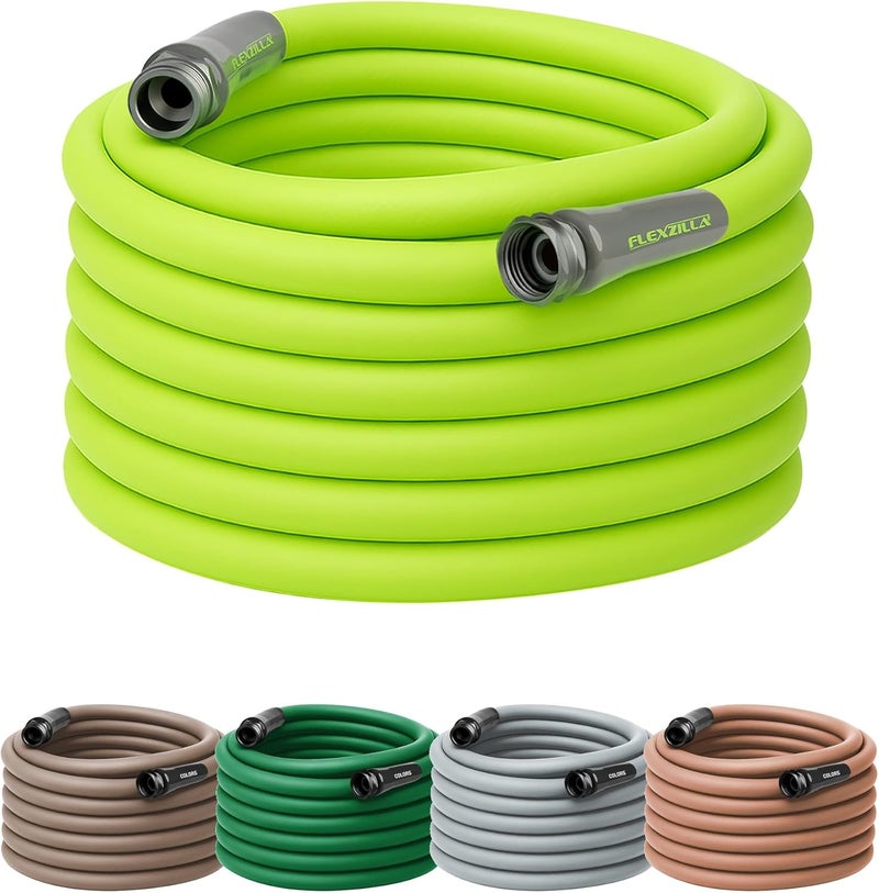 Flexzilla HFZG575YW-E Garden Lead-in Hose 5/8 in. x 75 ft, Heavy Duty, Lightweight, Drinking Water Safe, HFZG575YW - Image 1