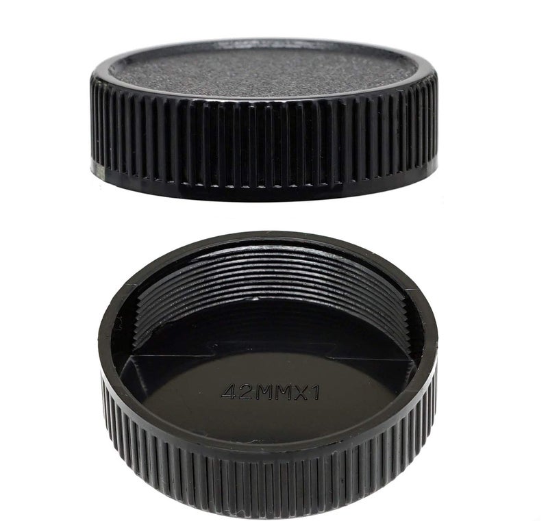 Fotasy 5-Pack M42 Lens Rear Caps - 42mm Screw Mount, Fits Pentax Takumar/MamiyaSekor/Helios M42 Lens - Image 5