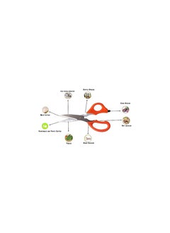 سبيس شوب مقص متعدد الأغراض شارب مقص مطبخ من الستانلس ستيل  - Image 4