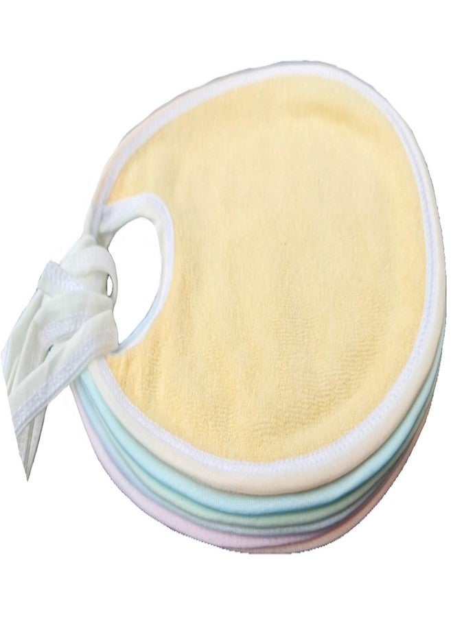 BRANDONN New Born Baby Cotton Bibs - Set of 12 Pcs - Image 2
