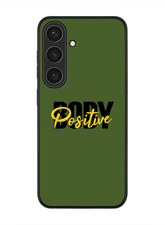 Stylizedd For Samsung Galaxy S25 5G Case,Slim fit Camera Protection, Shockproof Thin Phone cover  - Body Positive - Image 1