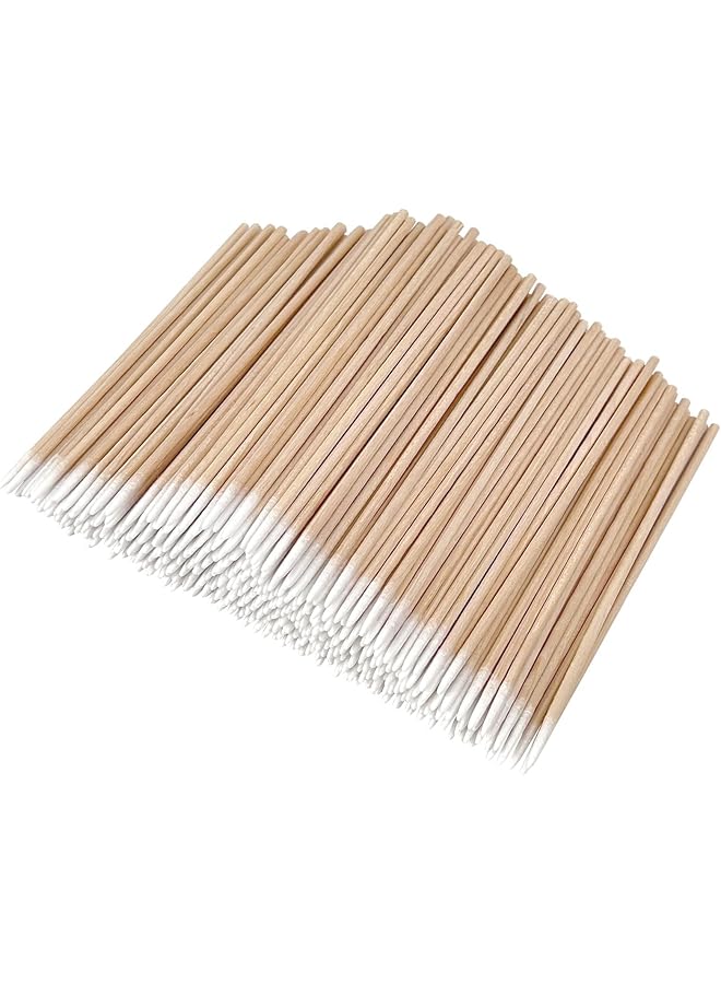 Bukela 1000 Pcs Microblading Cotton Swabs 10Cm Pointed Cotton Swabs Eyebrow Tattoo Permanent Supplies Sticks Applicator For Correcting Makeup Mistakes Cleaning Nail Polish Craft - Image 1