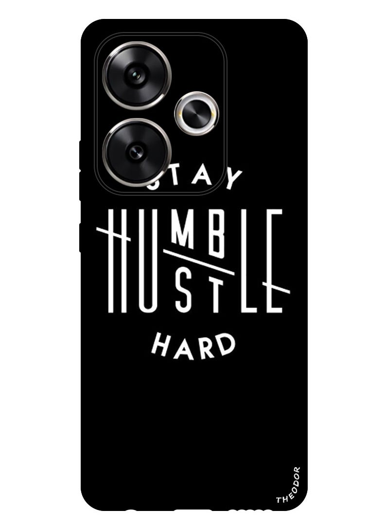 Theodor Protective Case Anti Scratch Shock Proof Bumper Cover For Xiaomi Redmi Turbo 3 Stay humble  - Image 1