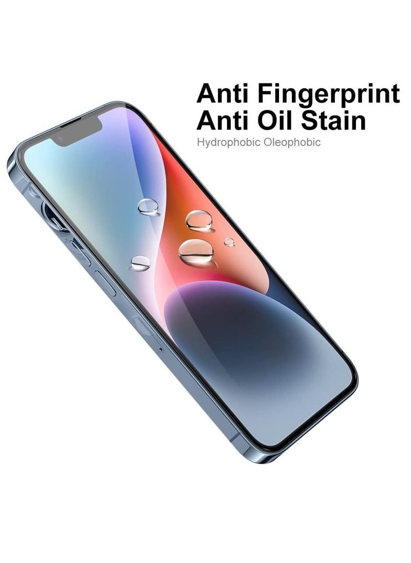Raxoom "3-Pack Tempered Glass Screen Protectors for iPhone 14 Plus/13 Pro Max â€“ Anti-Scratch, Anti-Fingerprint, Ultra Transparent, 9H Hardness Film (6.7")" - Image 3