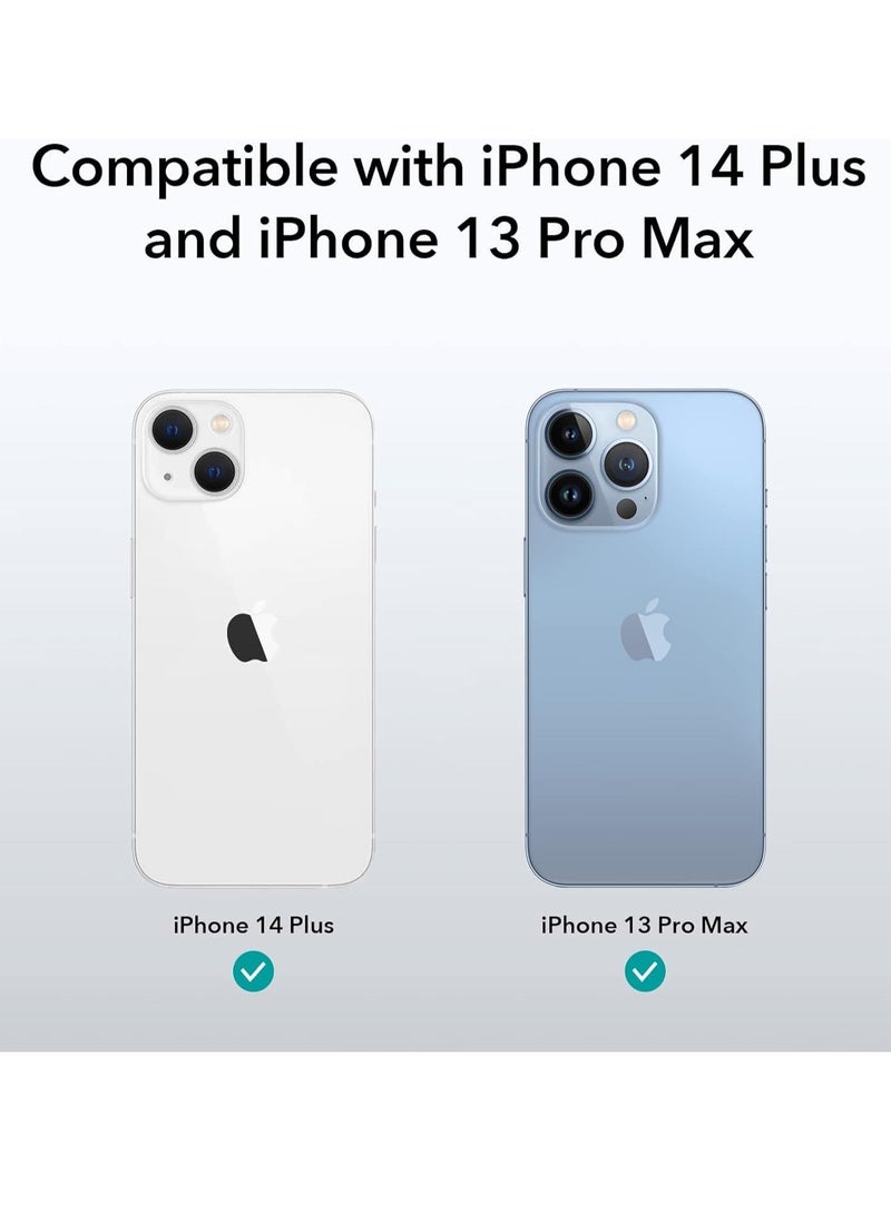 Raxoom "3-Pack Tempered Glass Screen Protectors for iPhone 14 Plus/13 Pro Max â€“ Anti-Scratch, Anti-Fingerprint, Ultra Transparent, 9H Hardness Film (6.7")" - Image 4