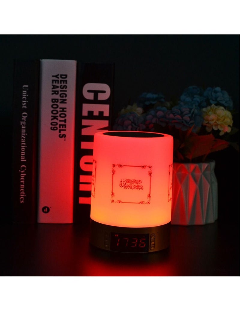 Portable Bluetooth Quran High-Quality Speaker With Remote Control  LED Lamp - Image 4