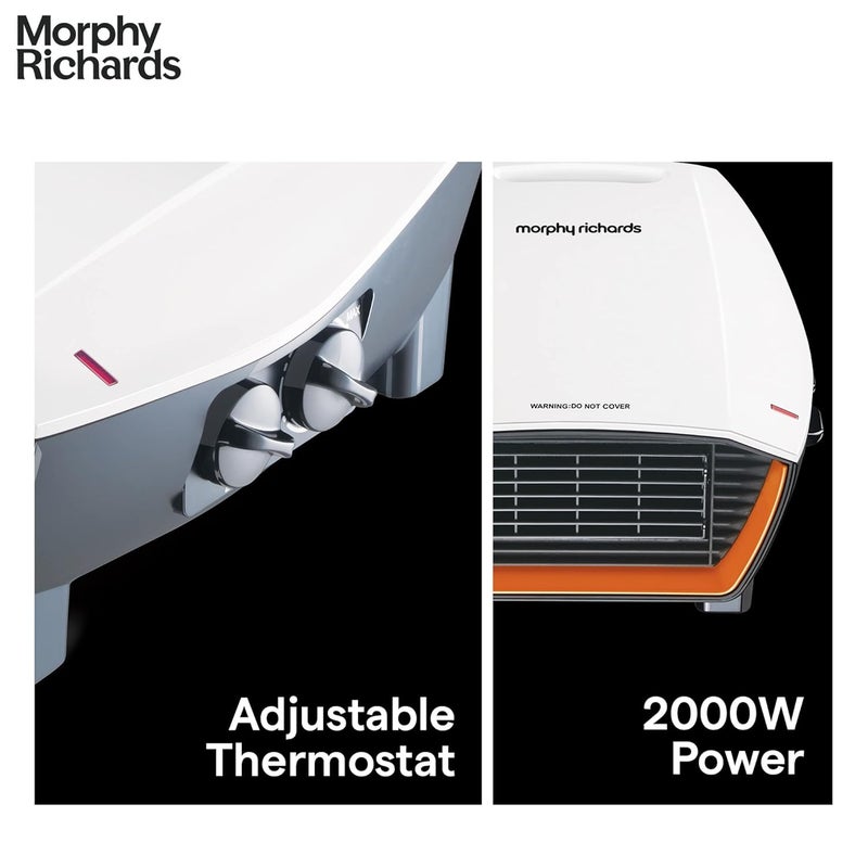 Morphy Richards Aristo 2000 Watts PTC Room Heater White - Image 4