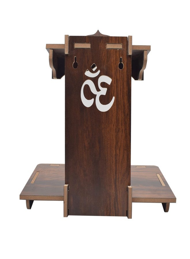 dalvkot Wooden Temple for Home Pooja Mandir, Temple for Home,Office-Puja Mandir for Home and Office Wall - Image 4