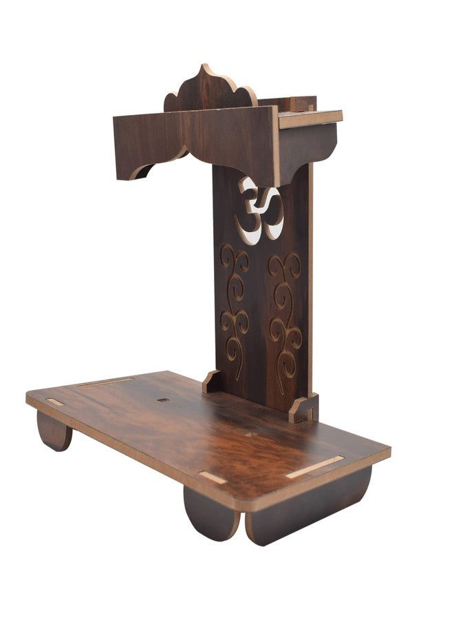 dalvkot Wooden Temple for Home Pooja Mandir, Temple for Home,Office-Puja Mandir for Home and Office Wall - Image 3