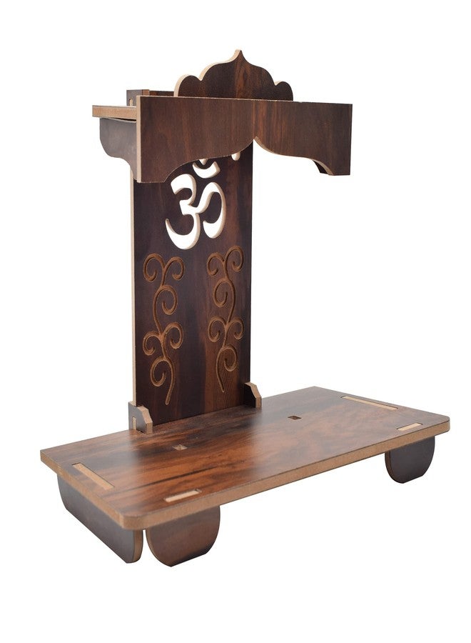 dalvkot Wooden Temple for Home Pooja Mandir, Temple for Home,Office-Puja Mandir for Home and Office Wall - Image 2