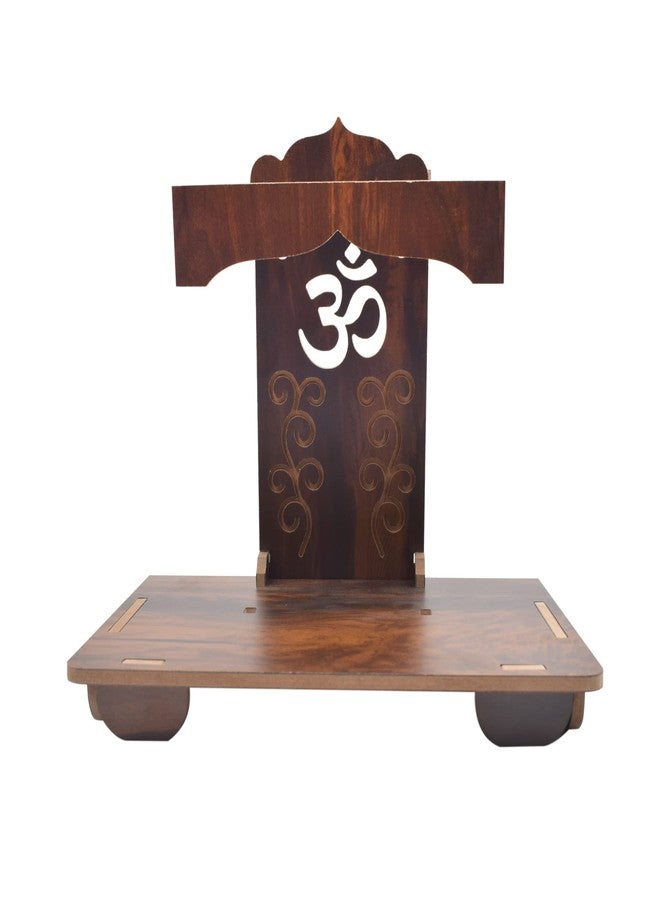 dalvkot Wooden Temple for Home Pooja Mandir, Temple for Home,Office-Puja Mandir for Home and Office Wall - Image 1