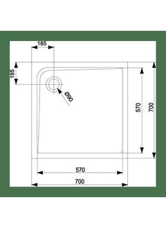 مصر الاكريليك 70 * 70 الترا شقة مربع أبيض - pzsku/Z5A9FFE0ADF7031B7DEBBZ/45/_/1716884280/072e95c2-827d-4f61-804a-b8849abf467c