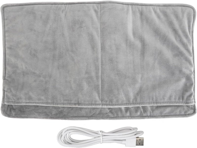 klarako Electric Heated Foot Warmer USB Powered, Rapid Heating, Comfortable Plush,Portable and Versatile, Ideal for Bed Office and Travel - Image 1