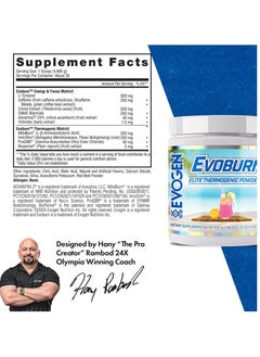 EvoBurn Elite Thermogenic Strawberry Lemonade 30 Servings 140.9g - pzsku/Z5AA062A94515BA3E2BD0Z/45/_/1711042068/071d4949-1ecc-43c2-854c-74b3da01b994