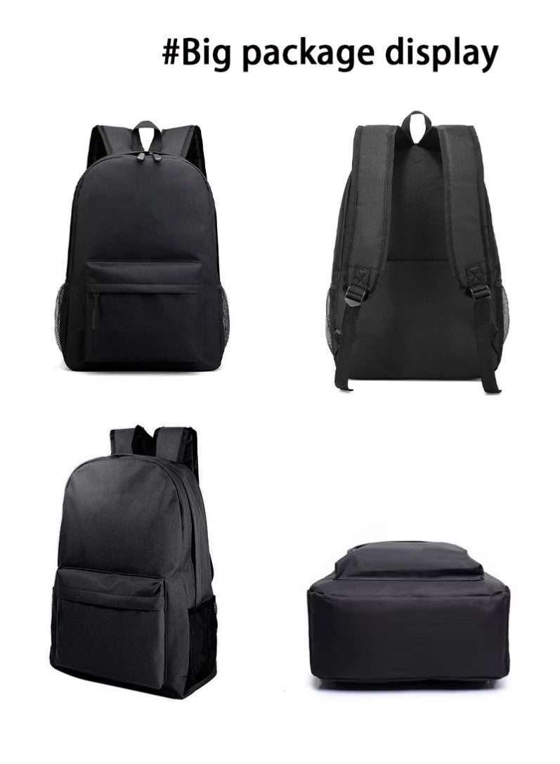 Exquisite animation-style backpack three-piece set, full of design, super storage to help travel - 964 - Image 2