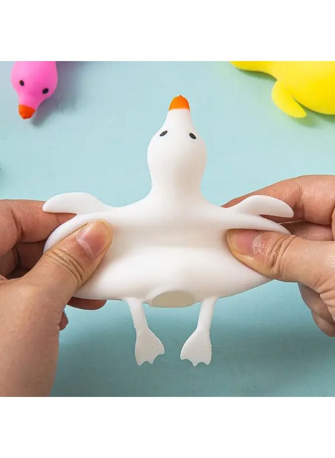 4pcs Squishy Goose Soft Stretchable Squeezable Toy Party Favor Goodie Bag Filler - Image 4