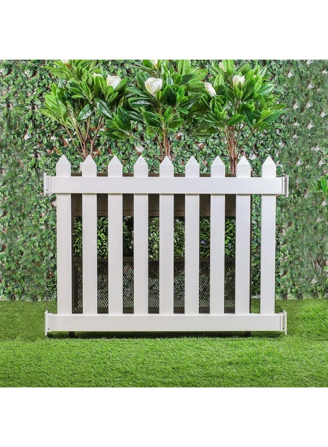 DANUBE HOME Pvc Fence -150x100 cm - White - Image 1