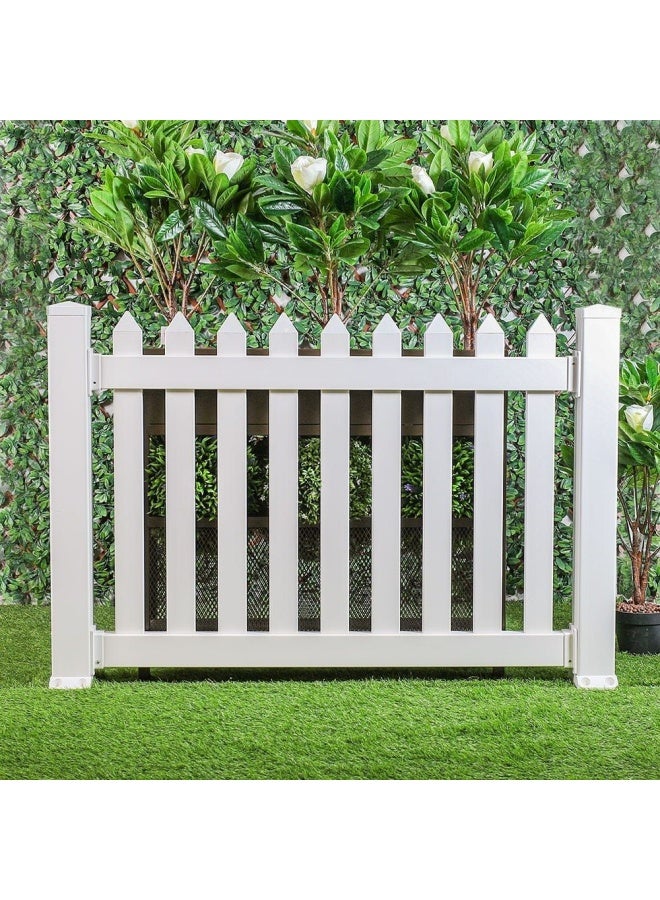 DANUBE HOME Pvc Fence -150x100 cm - White - Image 2