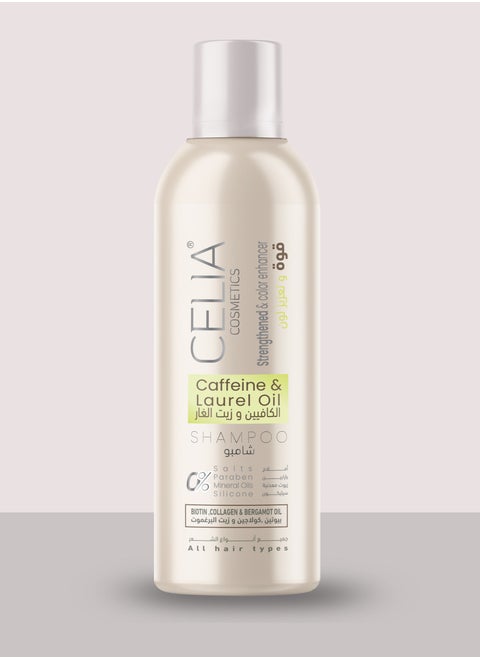 CELIA CAFFEINE & LAUREL OIL SHAMPOO 500 ml