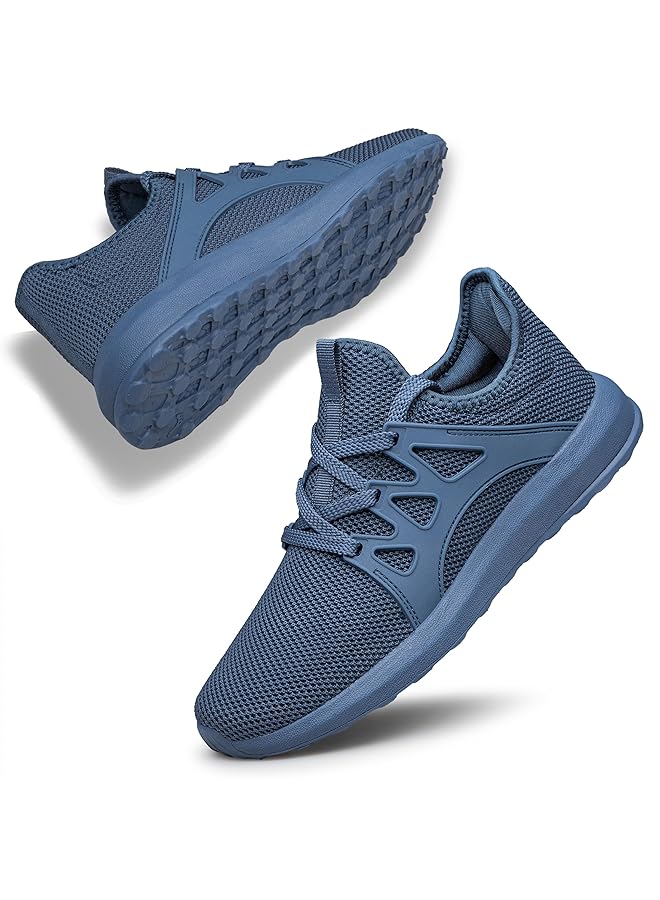 erorex Womens Mens Slip On Walking Shoes Non Slip Running Shoes Breathable Workout Lightweight Gym Sneakers - Image 4