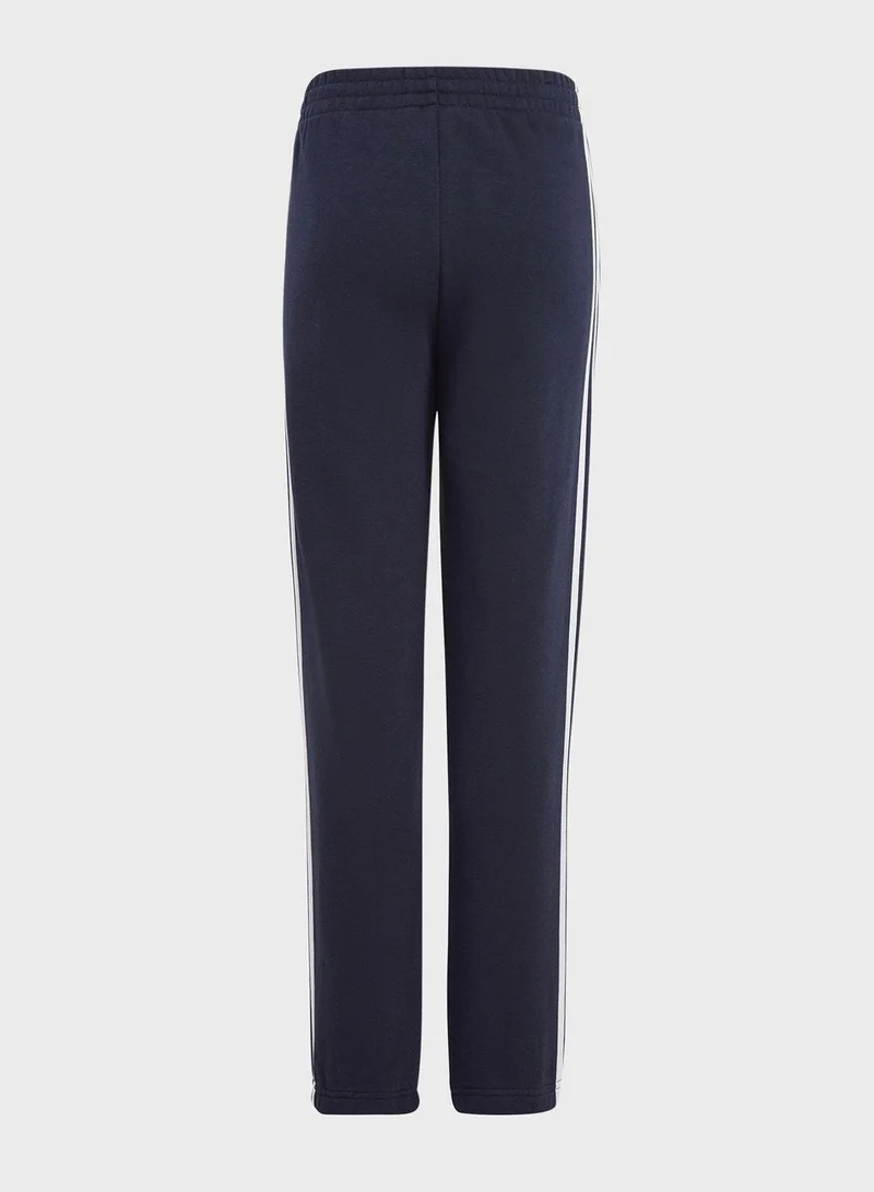 Adidas U 3S Fl Pant Blue Training Pants 7-8Y