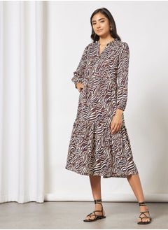 Printed Midi Dress - pzsku/Z5AA0AF0C40A87B0D8670Z/45/_/1645686565/bc2beec6-1771-46fd-b791-f742c11c9952