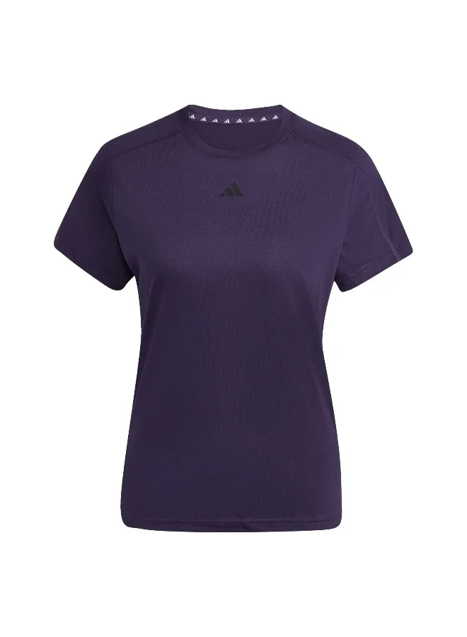 Adidas Adidas We Crew T Purple T-Shirt (Short Sleeve) T-Shirts For Women