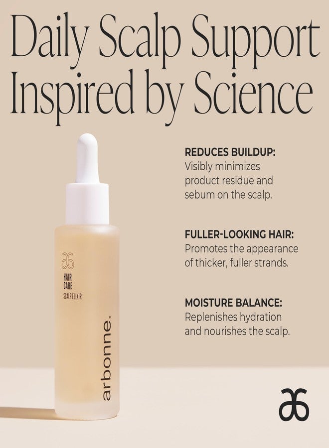 Arbonne HairCare Scalp Elixir - Lightweight Daily Hydrating Serum for supporting a healthy-looking scalp - Women's Haircare Products, Reduces Buildup, Promotes Healthier Scalp - 1.6 fl oz - Image 2