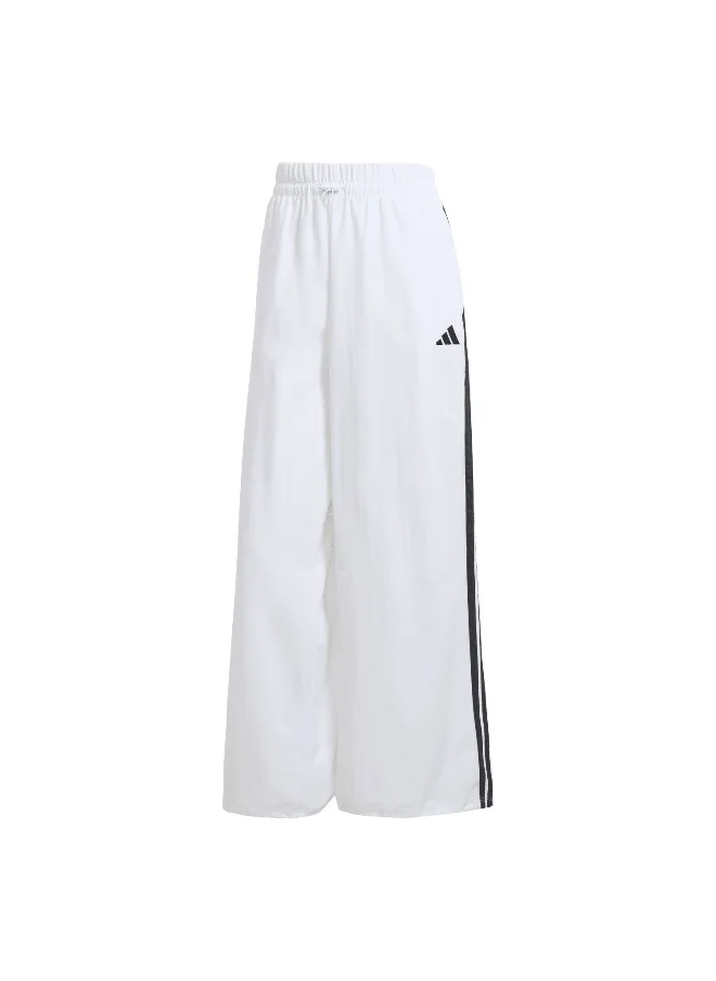 اديداس adidas essentials 3-stripes lifestyle woven parachute women pants