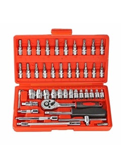 Carryze Carryze 46 in 1 MultiPurpose Stainless Steel Tool Kit Set Screwdriver Socket Set Precision Socket Set for Maintenance and Repair  - Image 1