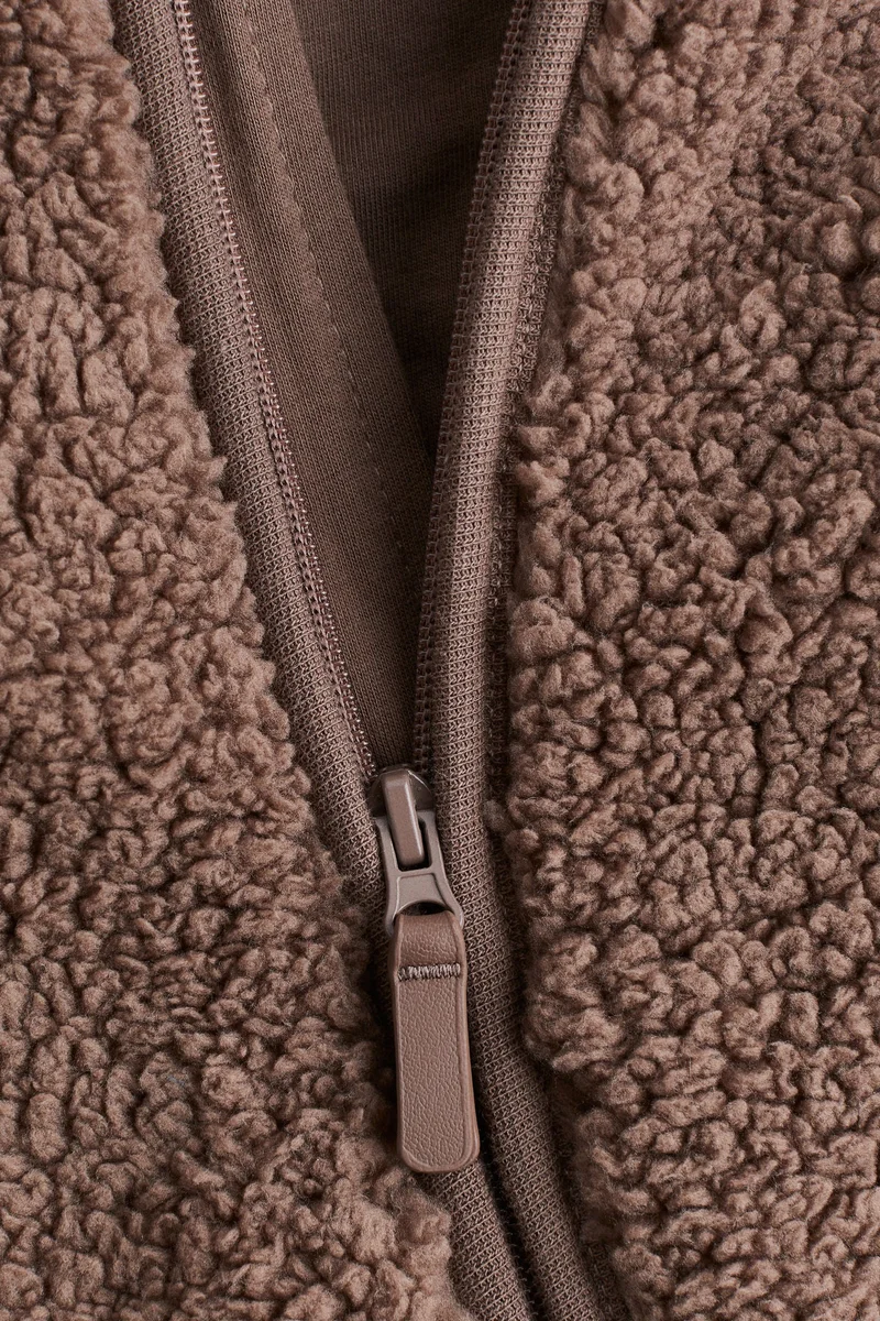 H&M Pile all-in-one suit with ears